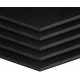 Black Foamboard - 5 mm thick, tow side Black Size (70 x 100 mm) each piece in a bag